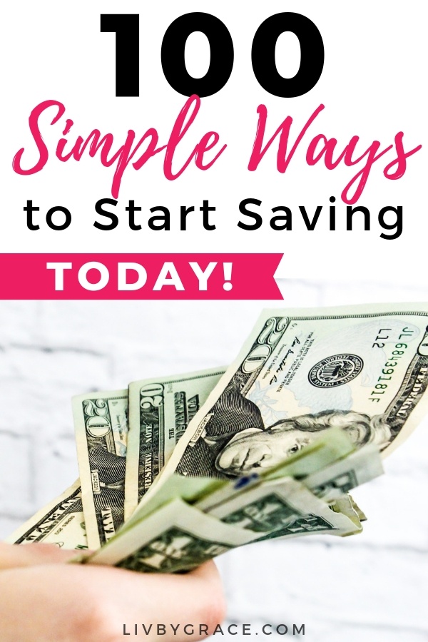 100 Surprisingly Simple Ways to Start Saving Money Today