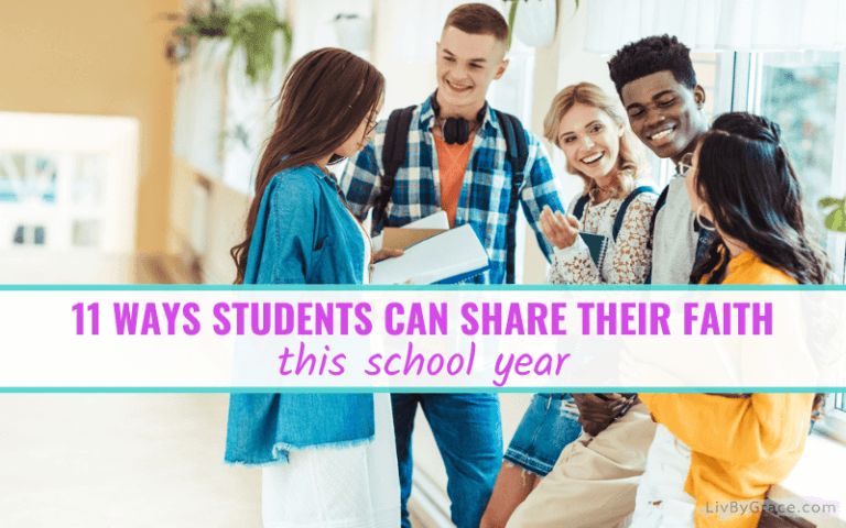 11 ways for students to share their faith this school year