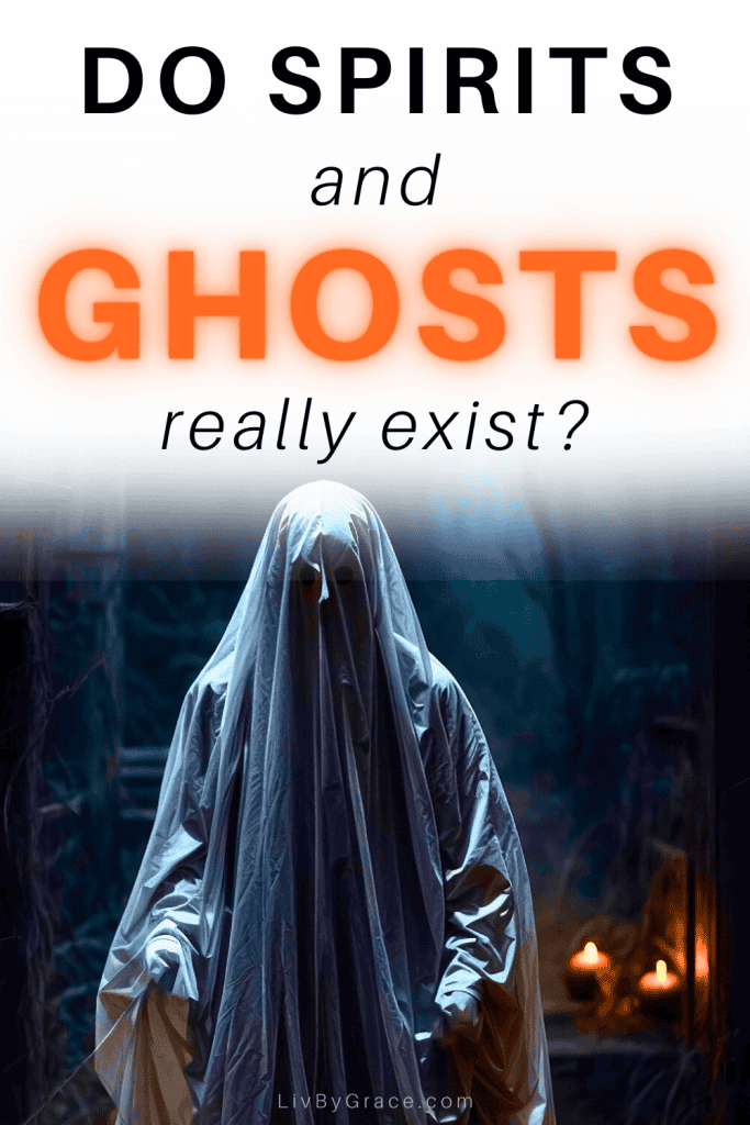 Image of a ghost titled do spirits and ghosts really exist