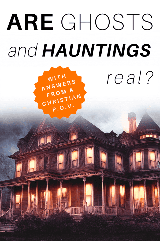 Image of haunted house titled are ghosts and hauntings real