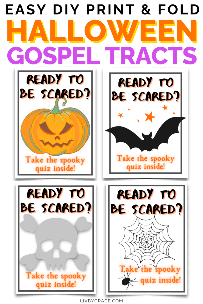 Free Halloween gospel tracts you can give out to trick-or-treaters ...