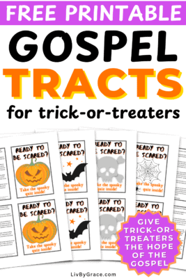 Free Halloween gospel tracts you can give out to trick-or-treaters ...